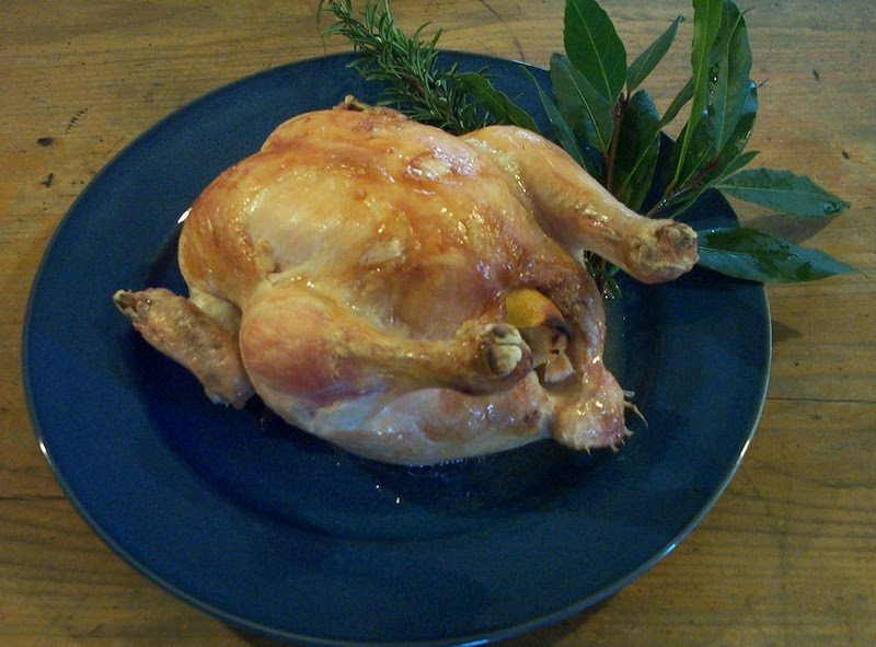 Roast Chicken Provençale Style
