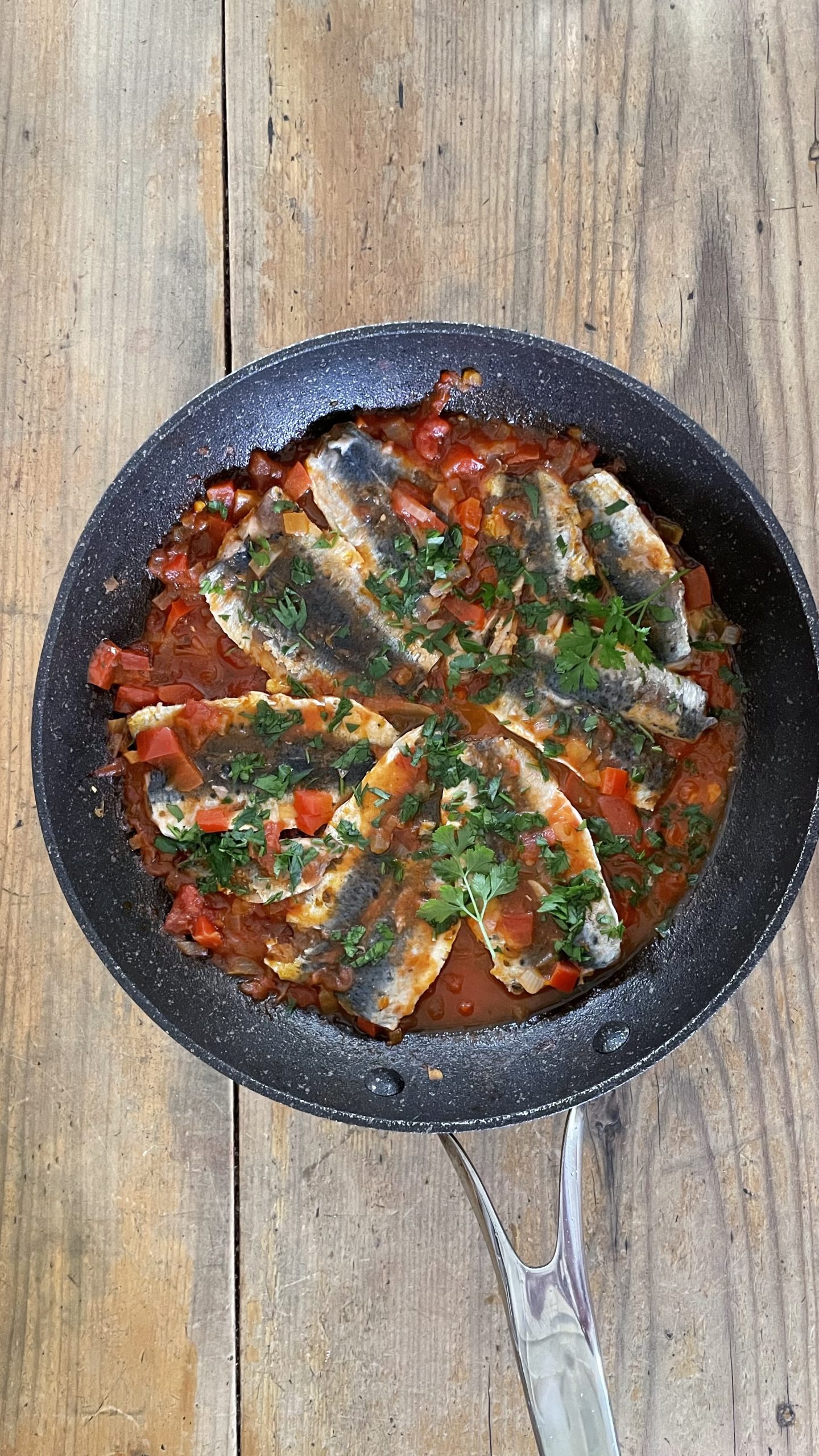 Sardinas a la Moruna